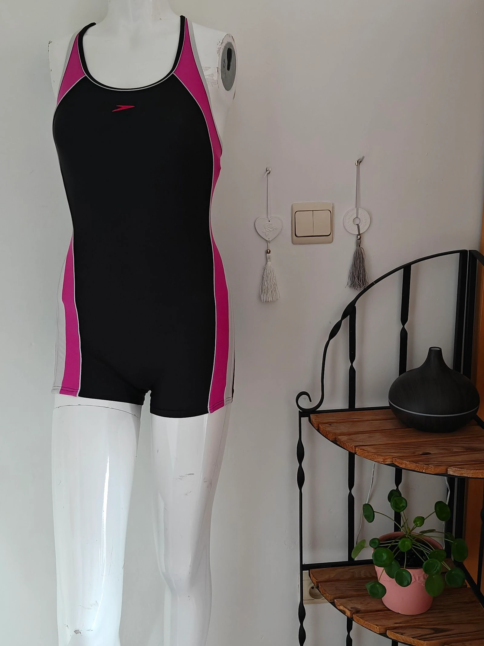 Sportief Speedo Legsuit Badpak met Pijpjes